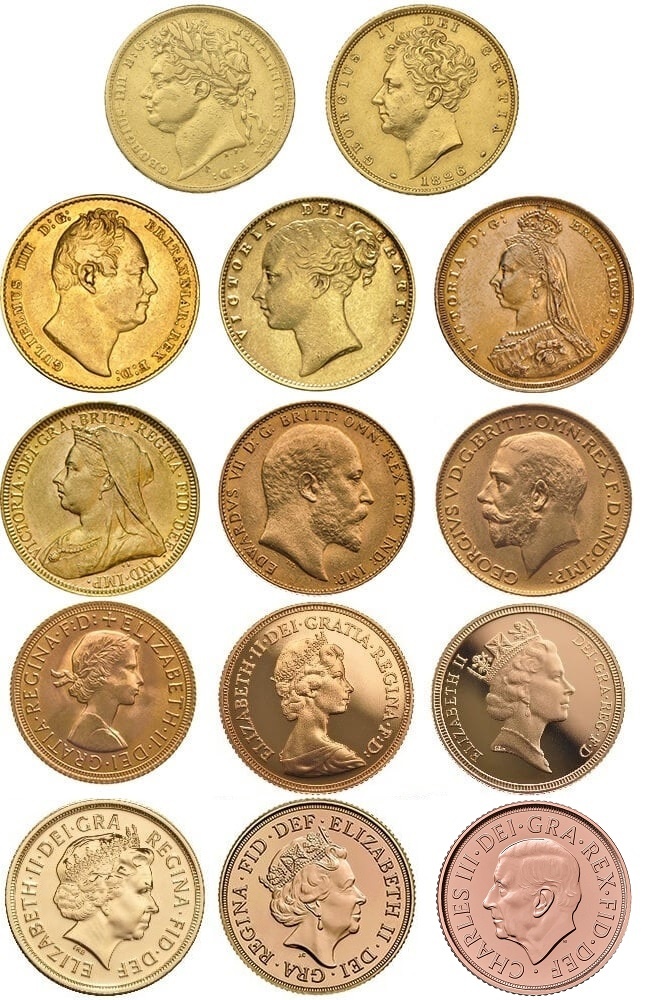 Sell Gold Sovereigns Up To Bullionbypost