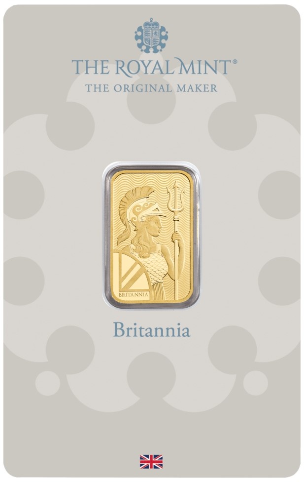 5g Gold Bar Britannia Minted From 390 80 BullionByPost