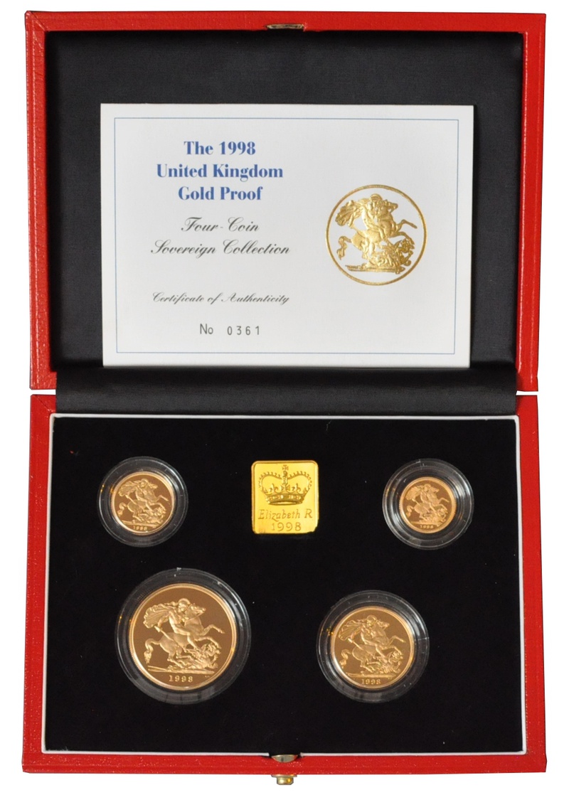 Proof Sovereign Coin Set Bullionbypost From