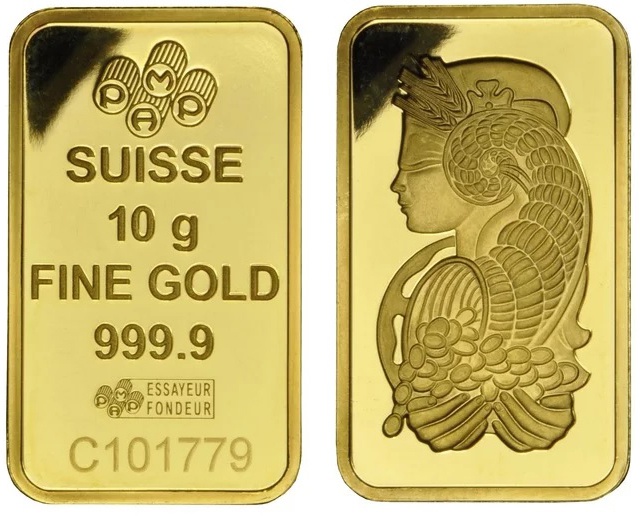 10g Gold Bars (Pre Owned) | BullionByPost - From £536.70