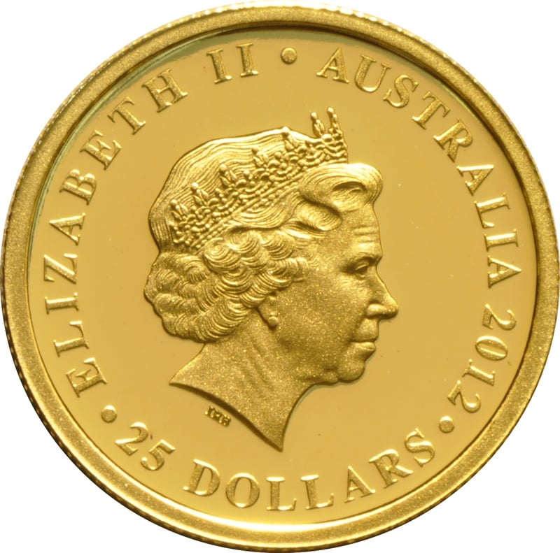 2012 Jubilee Gold Proof 1/4oz Coin | BullionByPost - From £468.10