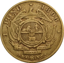 1896 1 Pond Gold Coin South Africa From 648.80 BullionByPost