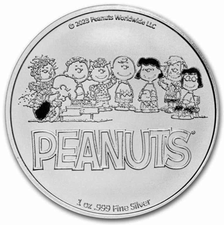 2023 Snoopy 1oz Silver Round | BullionByPost - From £41.04