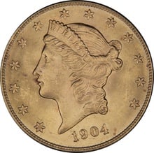 1904 20 Gold Coin Double Eagle From 3 105 BullionByPost