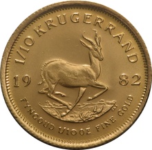 Best Value 1 10oz Krugerrand Gold Coin From 215.70 BullionByPost