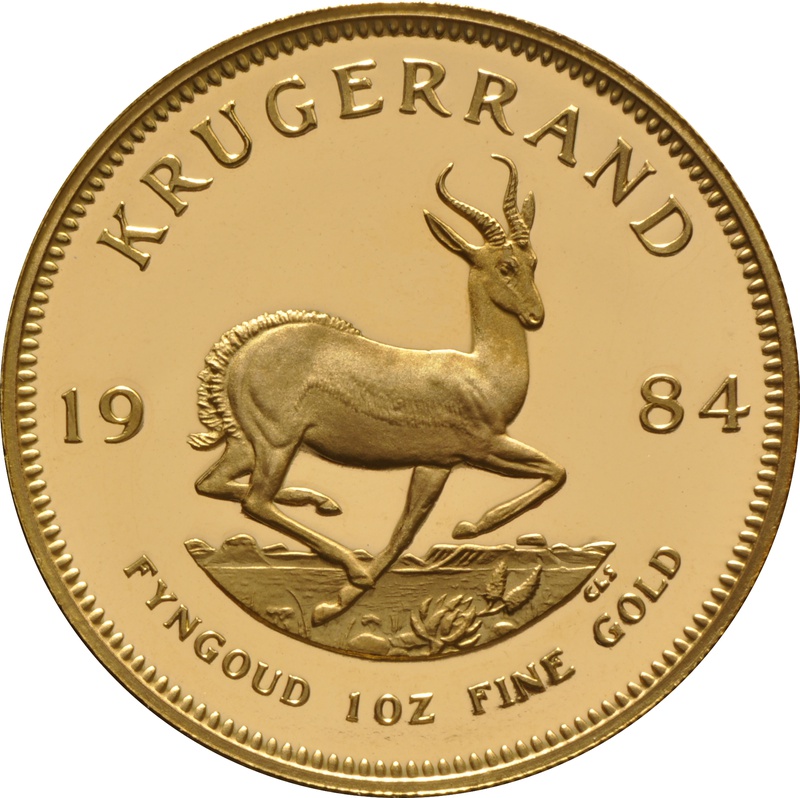 1984 1oz Gold Proof Krugerrand - Â£1,698