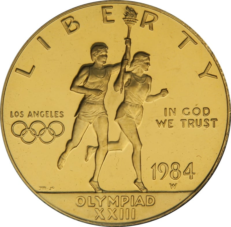 1984 Olympics Proof Gold Eagle - From £1,188 | BullionByPost