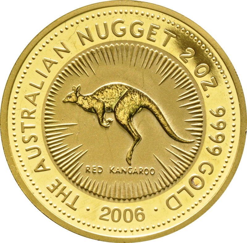 2oz Australian Kangaroo Gold Nugget Coin Best Value From 4 135