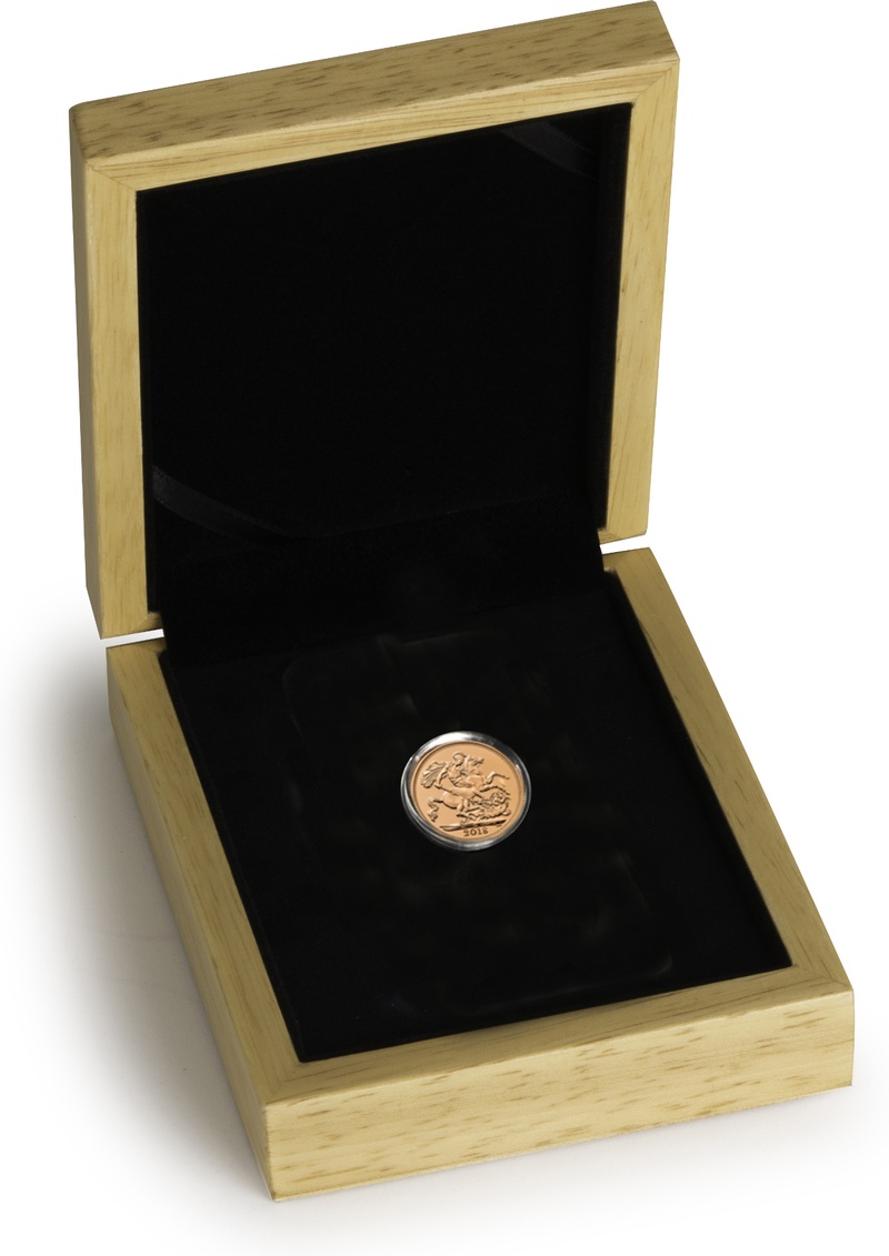 presentation box for half sovereign