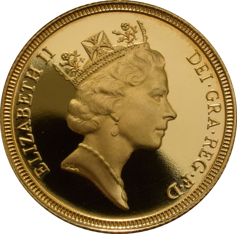 1992 Gold Proof Half Sovereign Boxed - £426.00