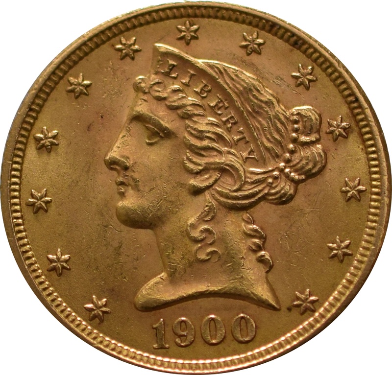 Liberty Head Gold Half Eagle Coin From 503.10 BullionByPost