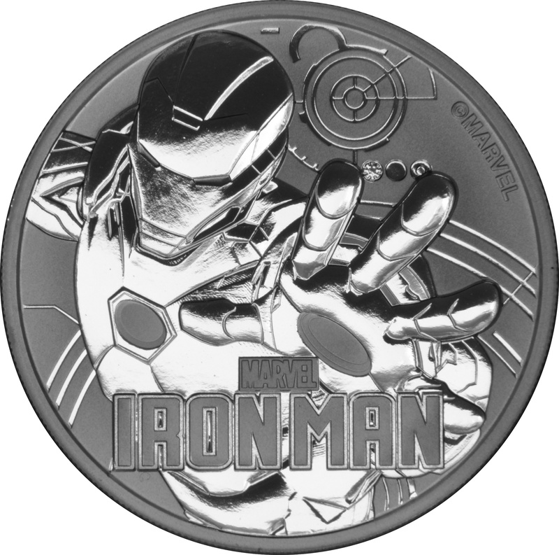 2018 Iron Man Silver Coin 1oz - From £47.04 | BullionByPost