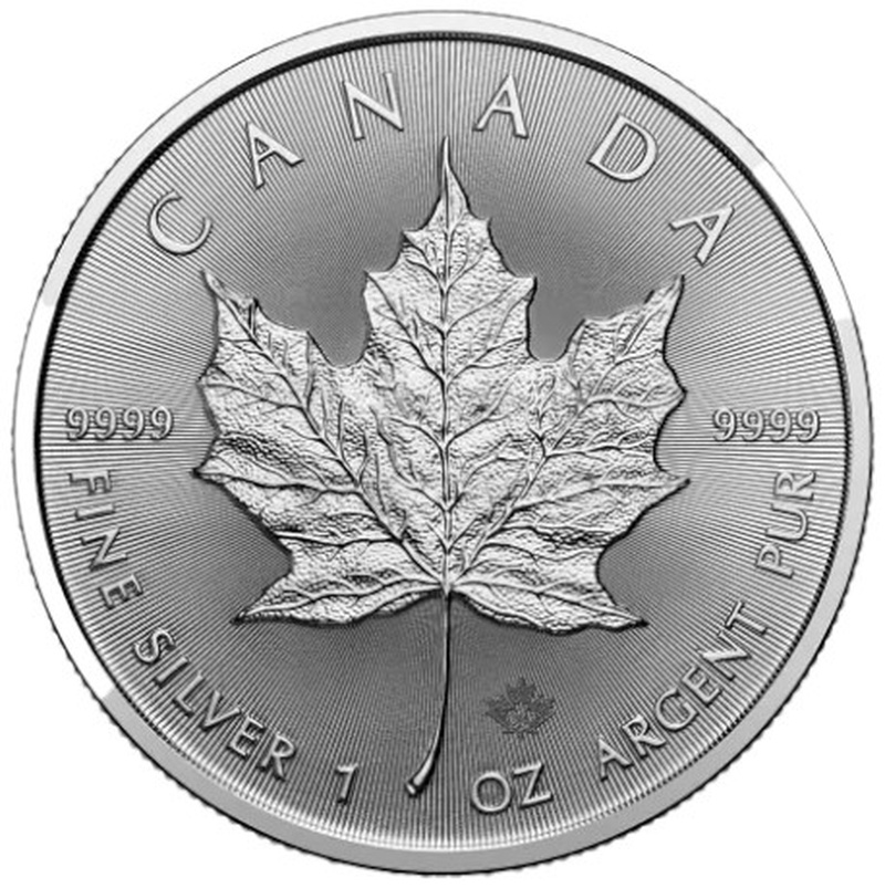 2024 Canadian Silver Maple Leaf Coin 1oz From £36.48 BullionByPost