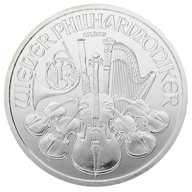 2013 1oz Silver Philharmonic Coin BullionByPost From £44.70