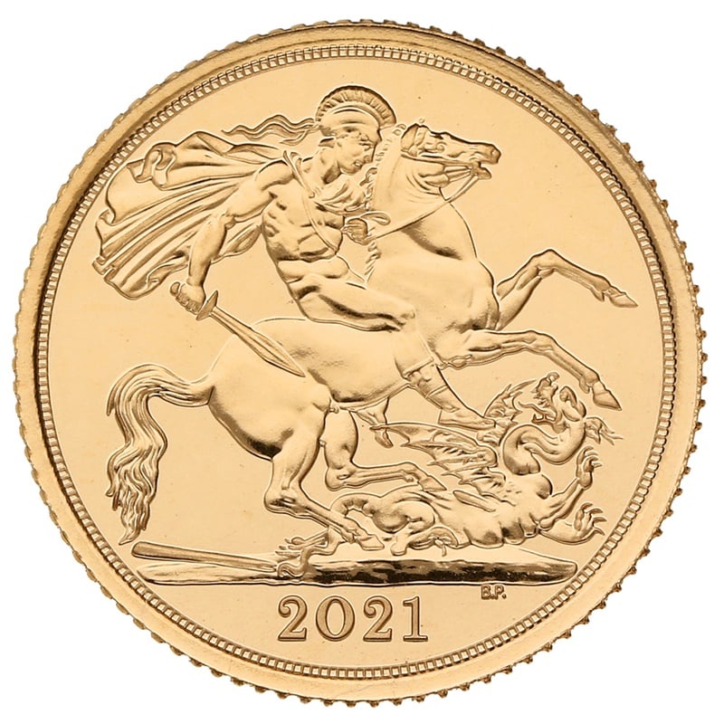 2021 Gold Half Sovereign - From £300.20 | BullionByPost