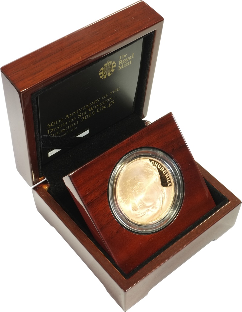 2015 Churchill Proof Gold £5 Coin | BullionByPost - From £4,506