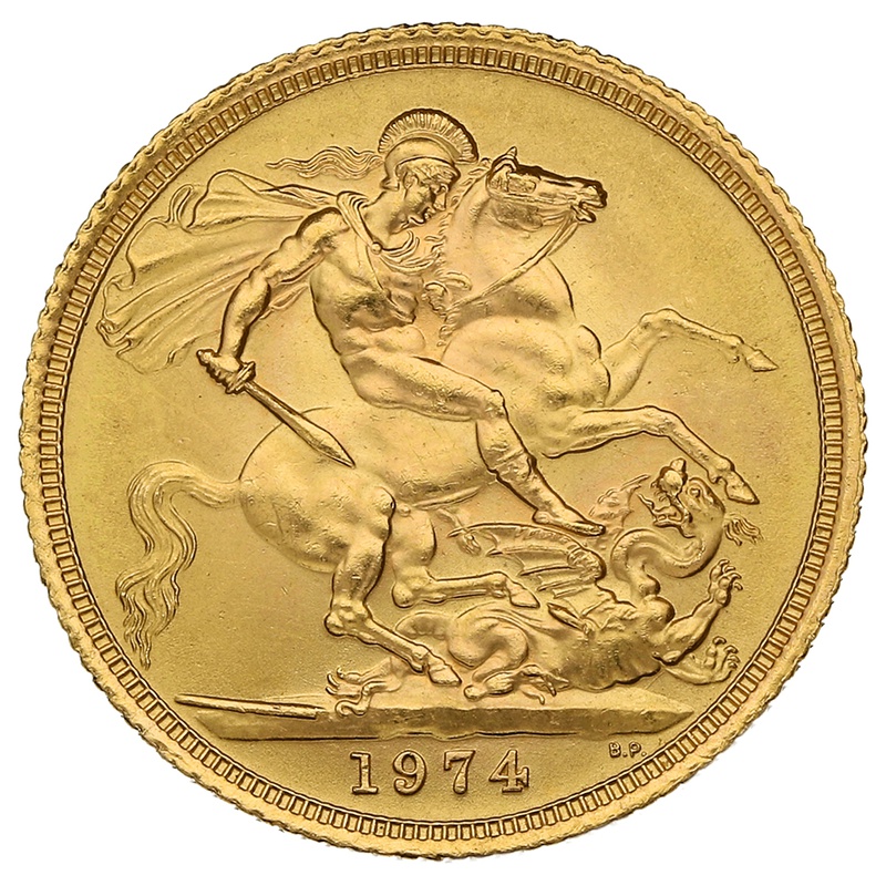 Decimal Head Sovereign - Boxed | BullionByPost - From £446.10