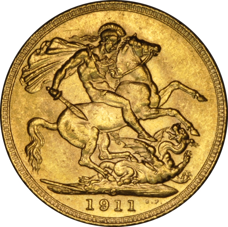 1911 Gold Sovereign Coin George V Canada From 666.80