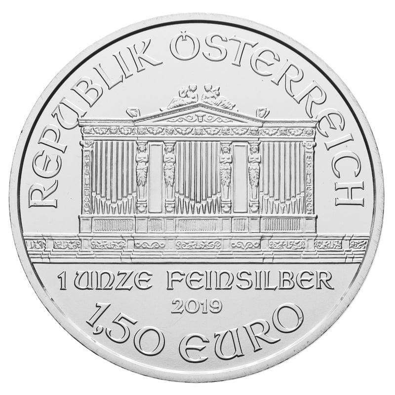 Buy 19 Silver Austrian Philharmonic Bullionbypost From 42 60