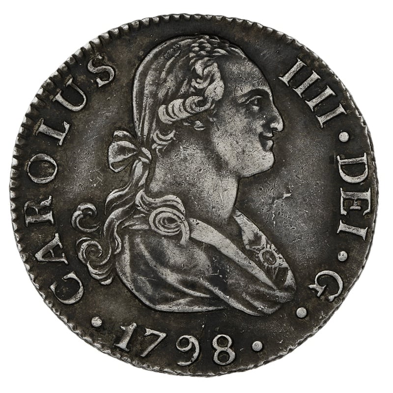 Carolus IV Silver 2 Reales Coin | BullionByPost - From £91.10