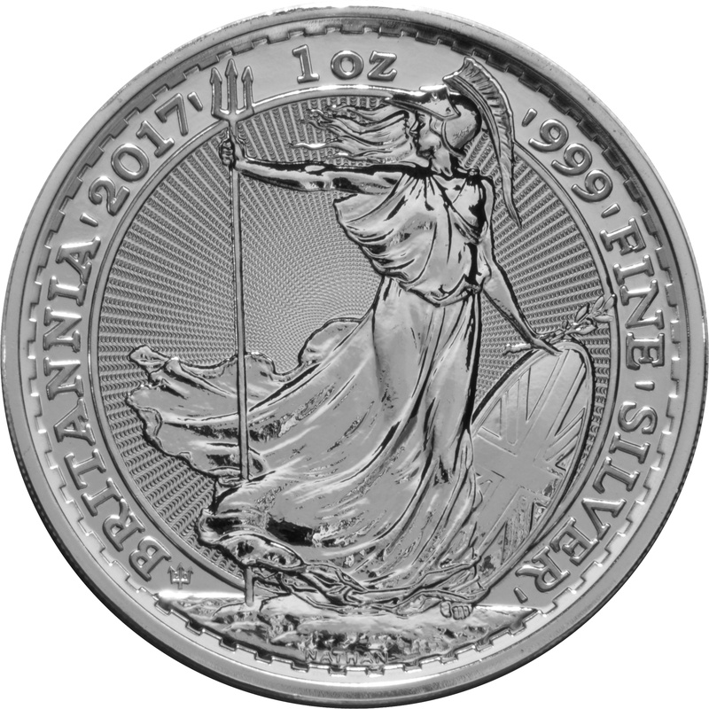 2017 1oz Silver Britannia 20th Anniversary Trident - £30.60