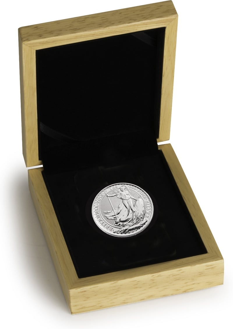 39mm Silver Coin Gift Box | BullionByPost - From £15.00