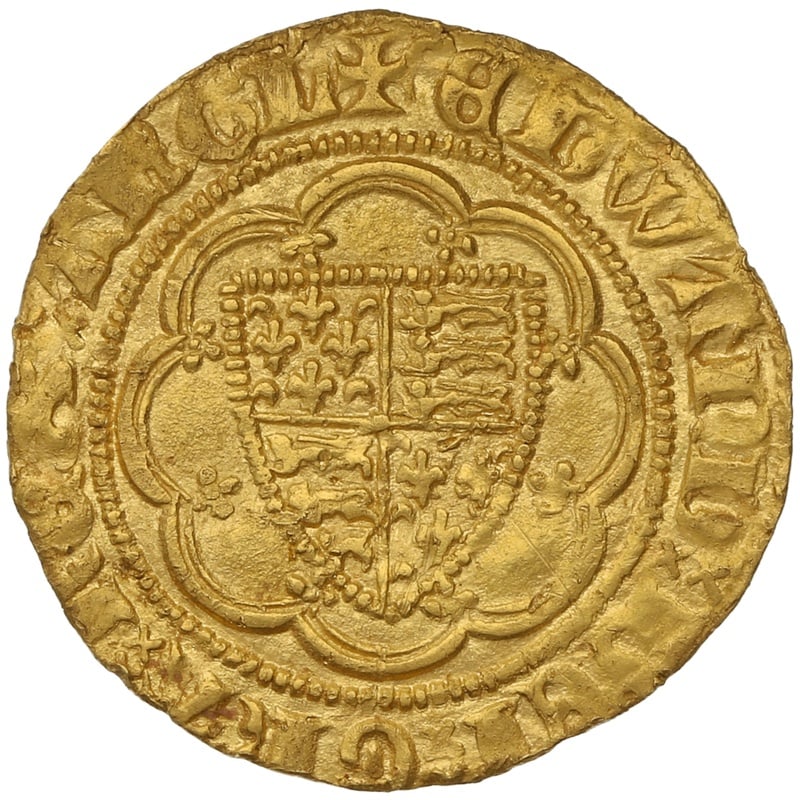 1361-69 Edward III Quarter Noble | BullionByPost - From £1,325