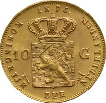 Willem III Gold 10 Guilders Coin | BullionByPost - From £358.30