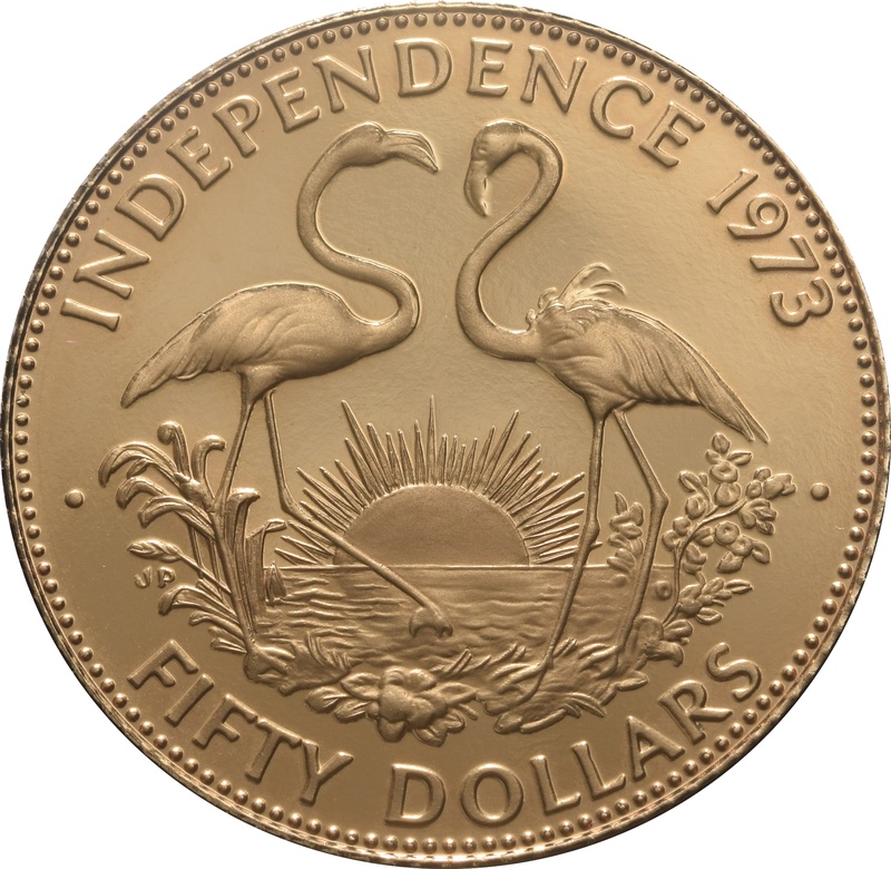 Bahamas 50 Gold Coin 1973 Independence From 576.50 BullionByPost