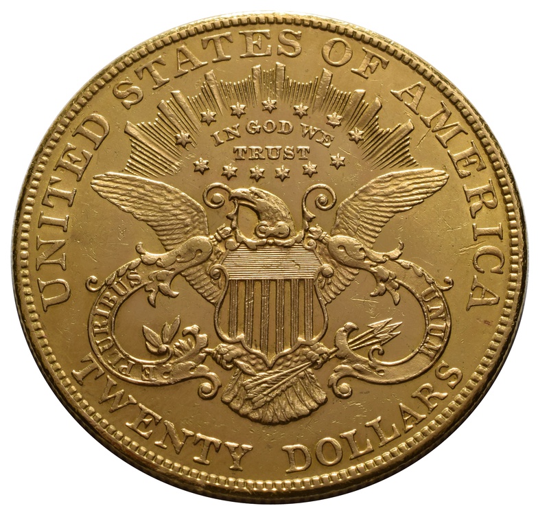 1907 20 Liberty Double Eagle Gold Coin From £1,989