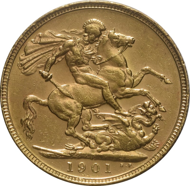 1901 Gold Sovereign Coin Queen Victoria From 609.80 BullionByPost