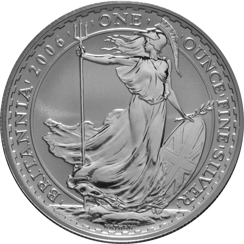 2006 1oz Silver Britannia Coin - From £82.50 | BullionByPost