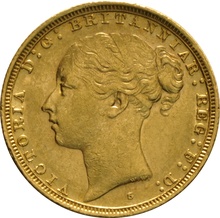 1887 Gold Sovereign Coin Queen Victoria From 663.00 BullionByPost