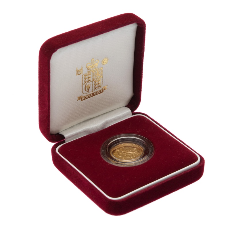 2000 Gold Proof Half Sovereign | BullionByPost - From £355.20