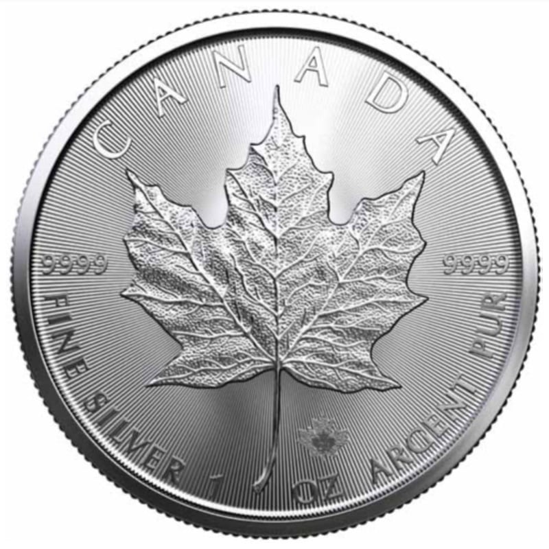 2024 Maple Leaf 1oz Silver Coin BullionByPost From £32.16