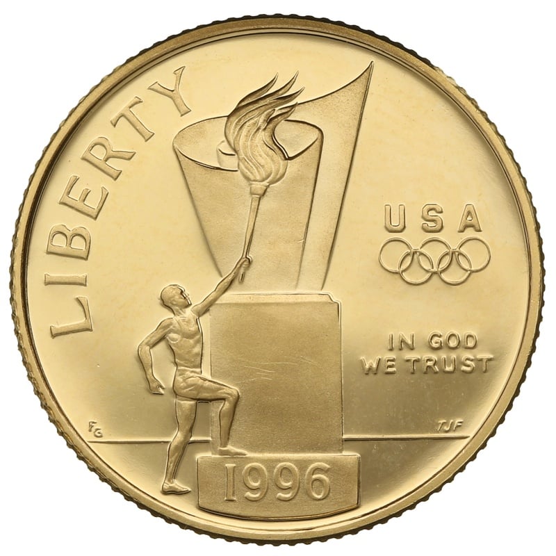 1996 Proof Atlanta Centennial Olympic - American Gold